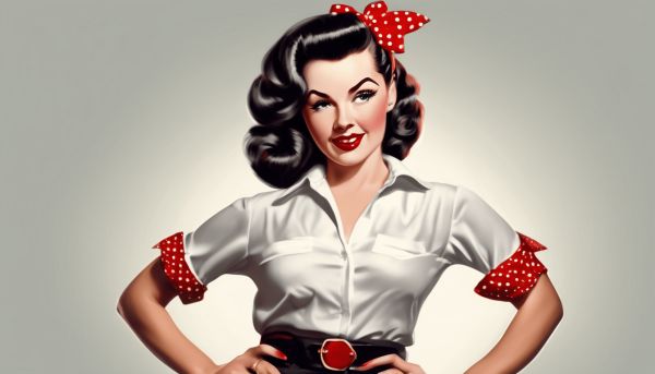 Apportez du vintage à votre garde-robe avec le style pin up pantalon