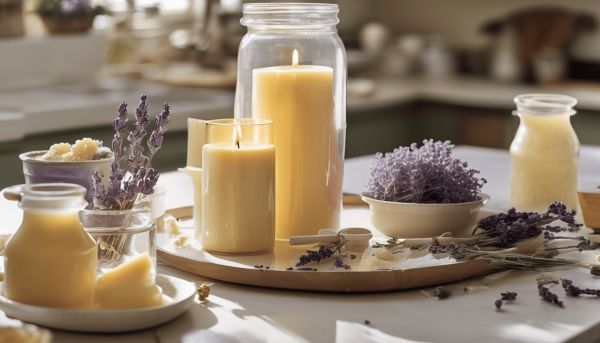 Réaliser une bougie maison avec des ingrédients simples et créatifs